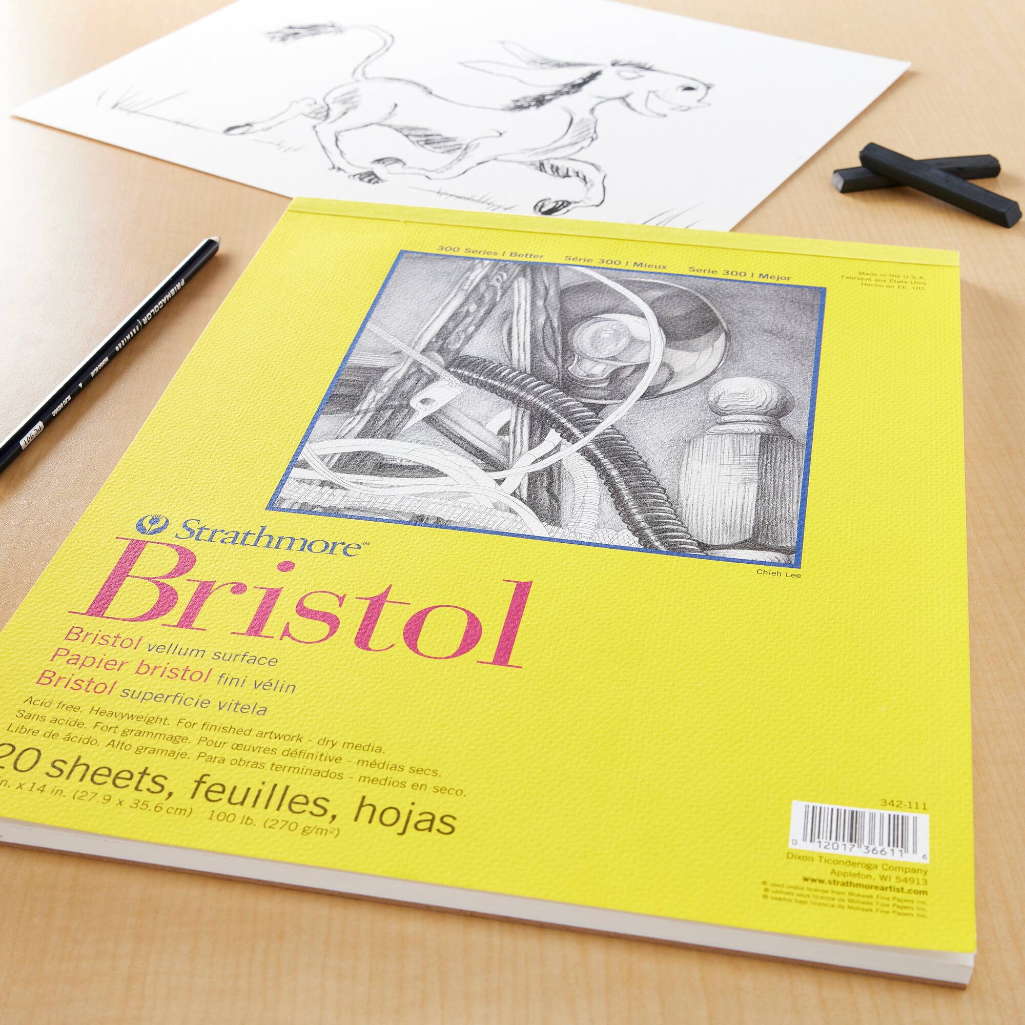 Strathmore® 300 Series Bristol Vellum Pad